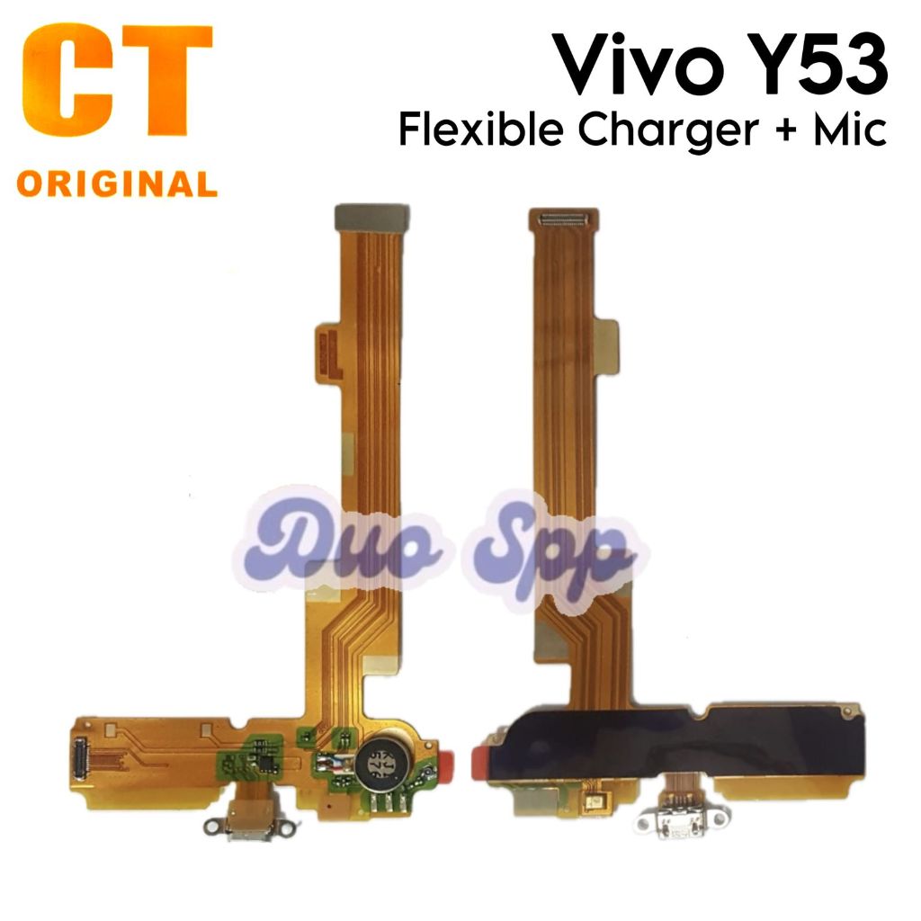 Flexible Konektor Charger + Mic Vivo Y53 / 1606A - Flexible Flexibel Fleksibel Fleksible Konektor Co