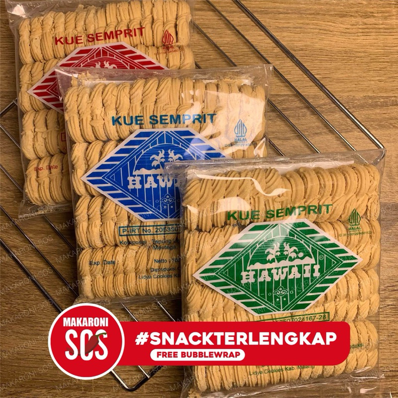 

Kue semprit hawaii ngeprul 180gr kue manis semprit sagu makaronisos snack