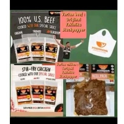 

(PO 3 Oktober) BEEF PACK YOSHINOYA ASLI (INSTAN DEPOK)