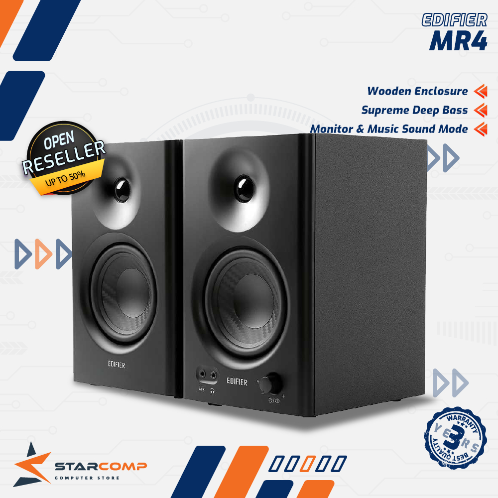 EDIFIER MR 4 Studio Monitor Speaker / MR4 Studio Monitor Speaker