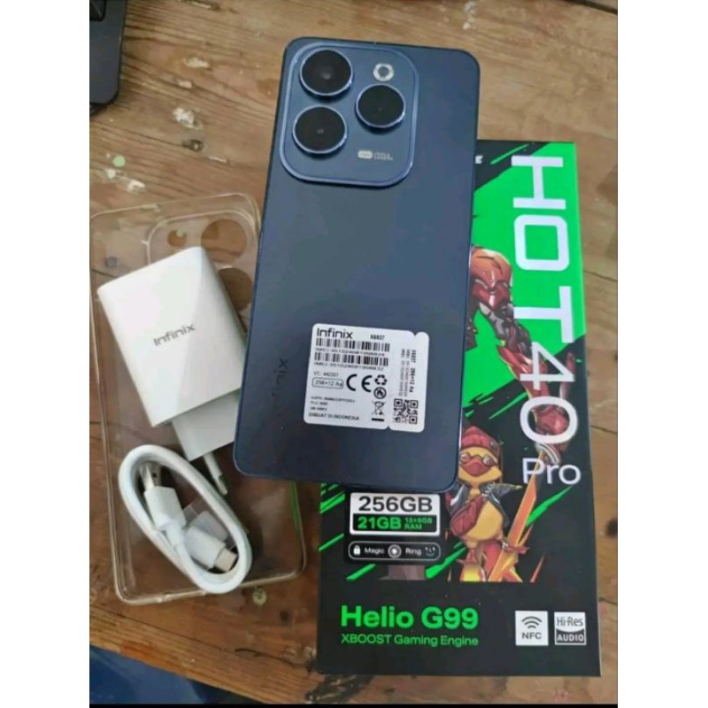Infinix Hot 40 pro ram 8/256 second
