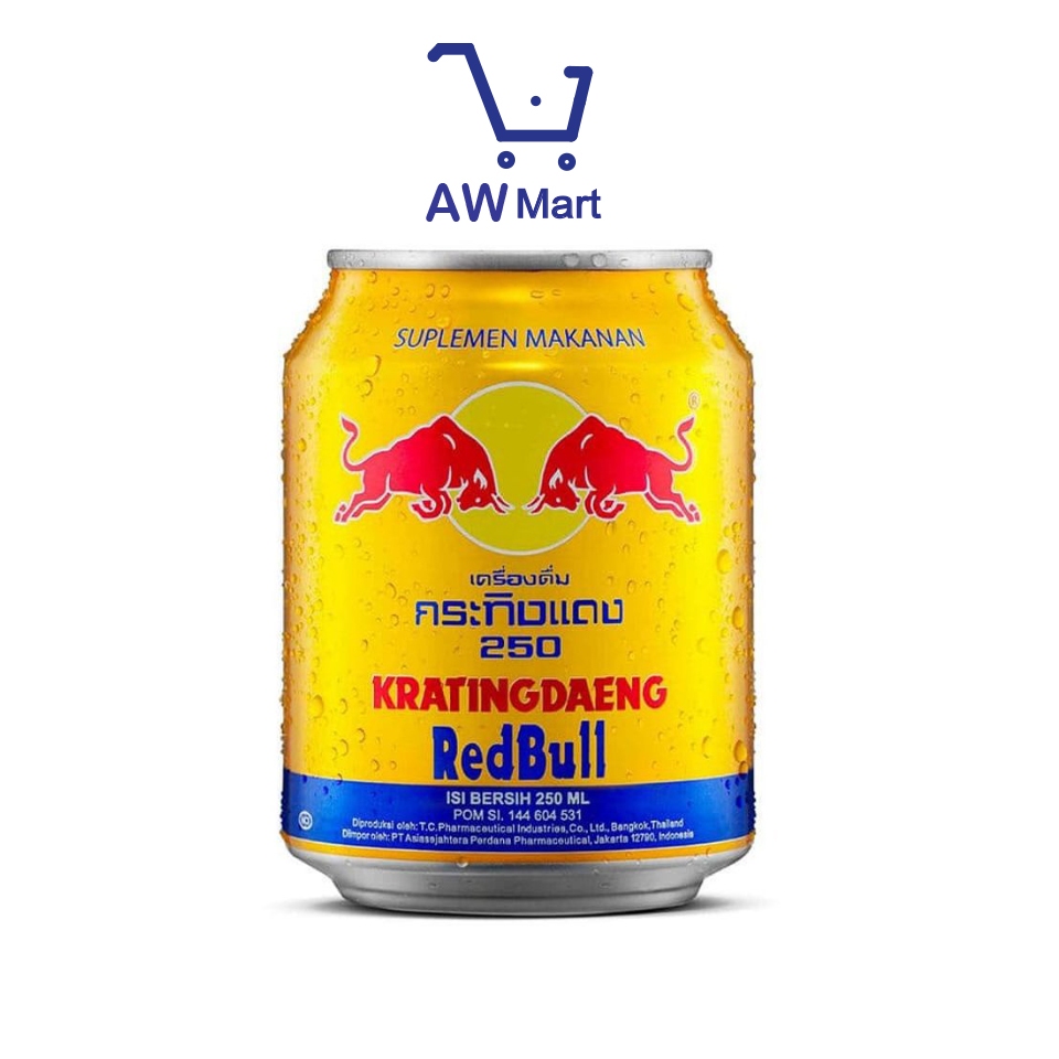 

REDBULL KRATINGDAENG 1 KALENG 250ML