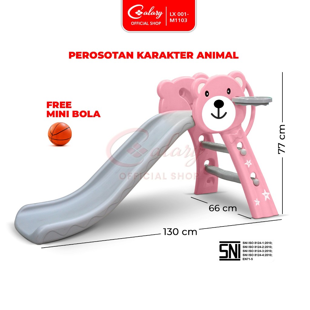 CALARY Perosotan Mainan Anak SNI Playground Aman Berstandar 001-M1103