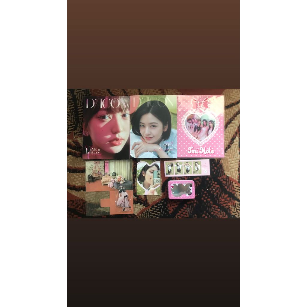 READY SHARING DICON ICON IVE I HAVE A DREAM FANTASY 024 D ICON ISSUE N 20 AN YUJIN JANG WONYOUNG
