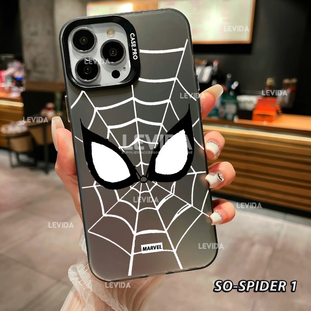 Silicone Case Casing Imd Case Hologram Casing Marvels Spider-Man for Realme C75 Realme C63 Realme Na