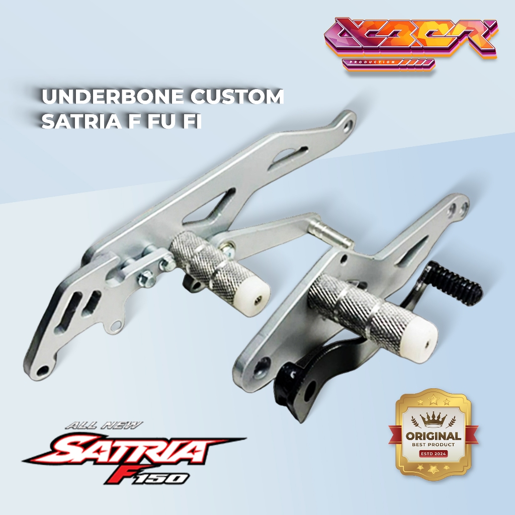Underbone Satria Fu Custom UB Suzuki Satria F/FU 150 plat besi tebal 10 mm - Satria FU