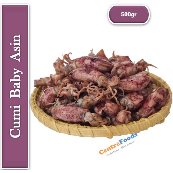

Cumi Baby - Ikan Asin Fresh | 500gr [ Harga Per 0,5 Kg ]
