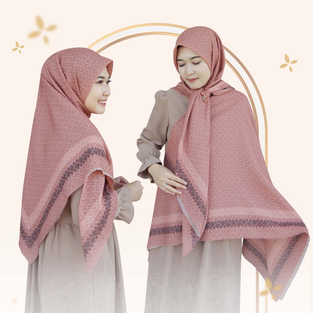 hijab segi empat motif 120x120 voal - raqeema series