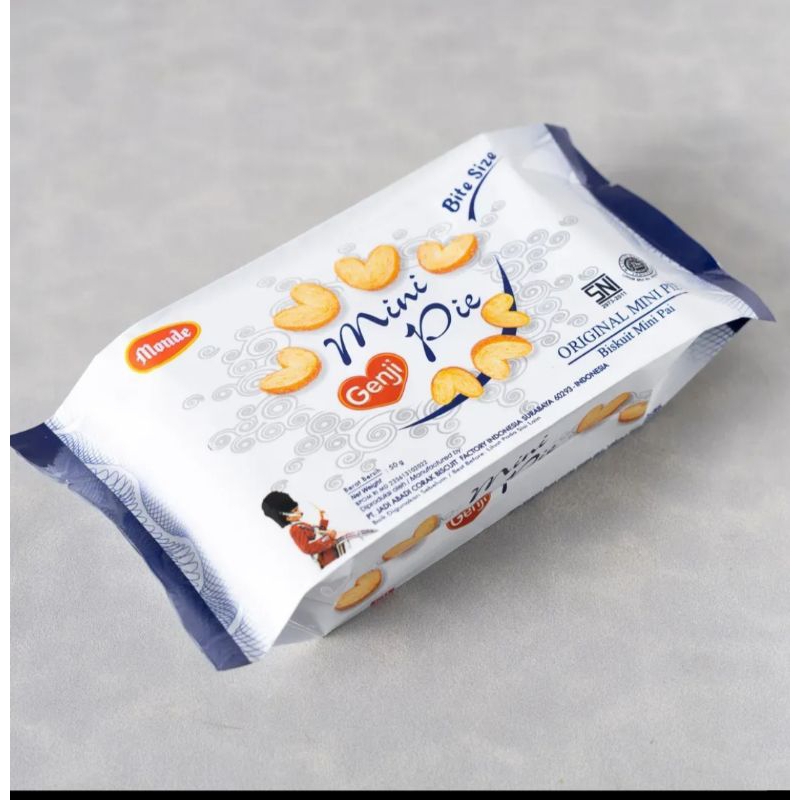 

Biskuit Genji Mini Pie Original Bite Size 50gr