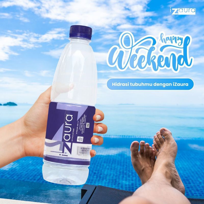 

IZAURA air mineral Alkalin/ air minum kesehatan/ air minum segala penyakit/ air minum obat.