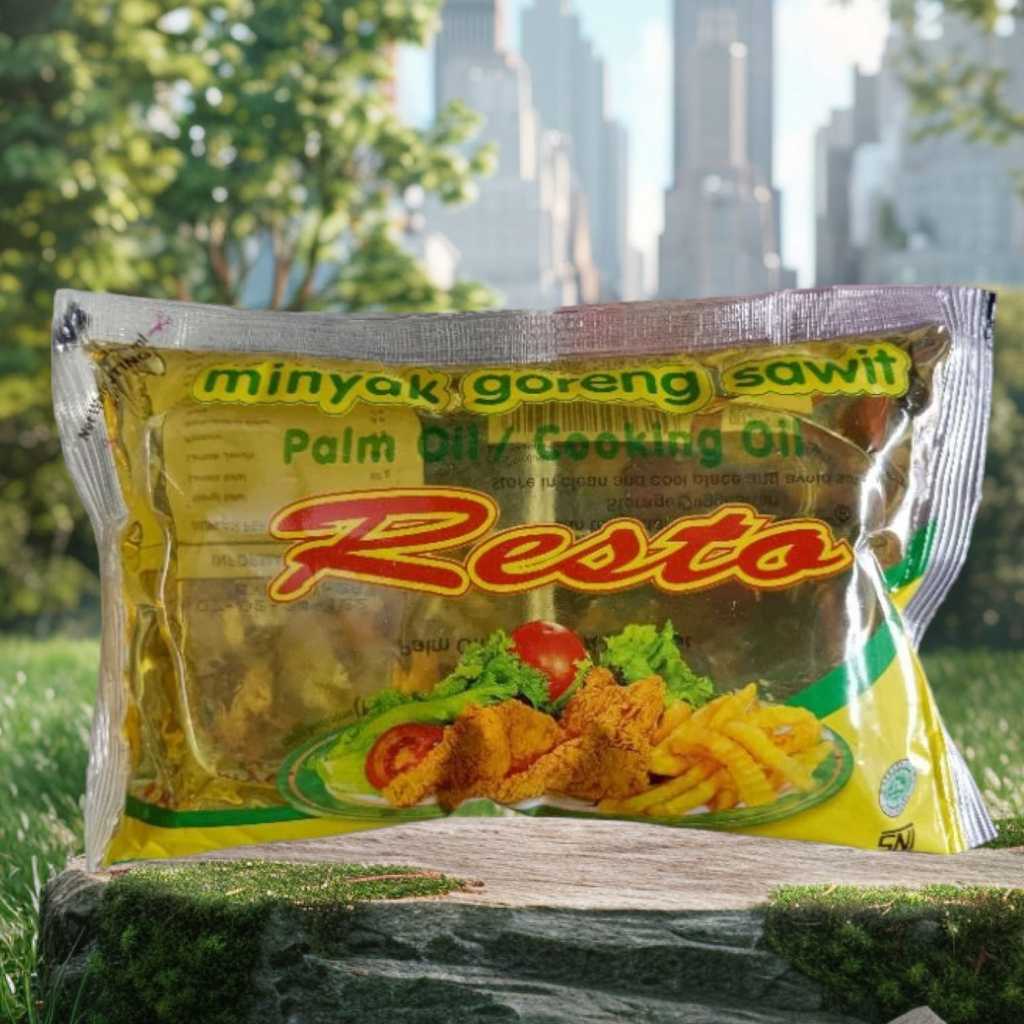 (1 Dus) Minyak Goreng Kemasan Resto Bantal isi 180 ML, 360 ML, 450 ML