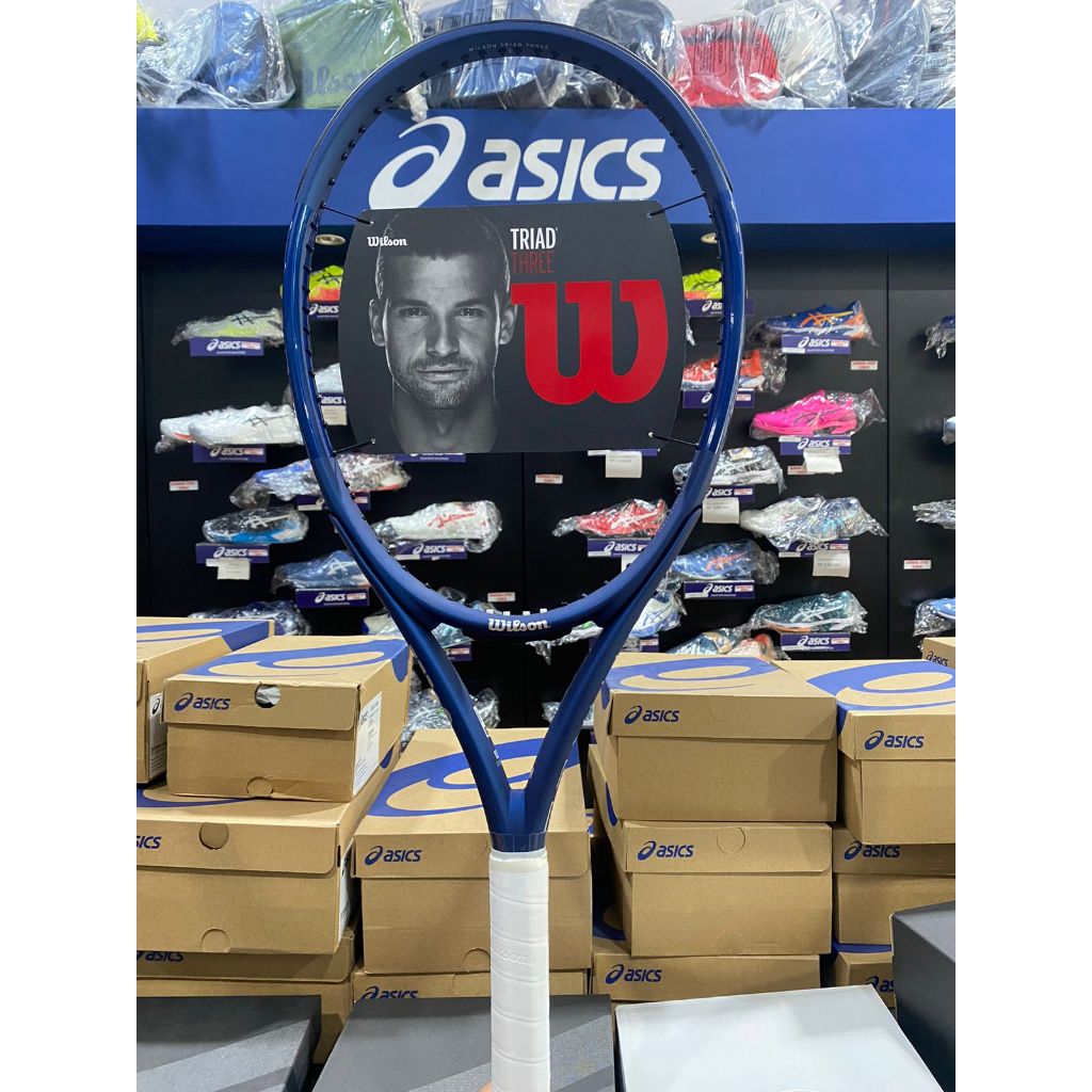 Raket Tenis Wilson Triad Three [264 gram / 113 inc]