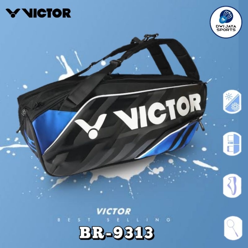 Tas badminton victor br9313 | victor badminton bag br 9313 | tas victor br-9313