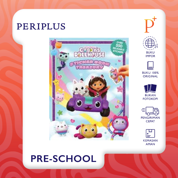 Sticker Book Treasury: Gabby's Dollhouse - 9782764358061