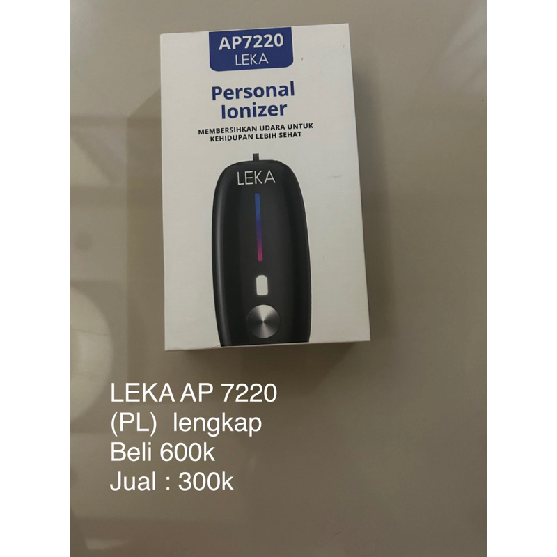 leka personal ionizer (preloved)