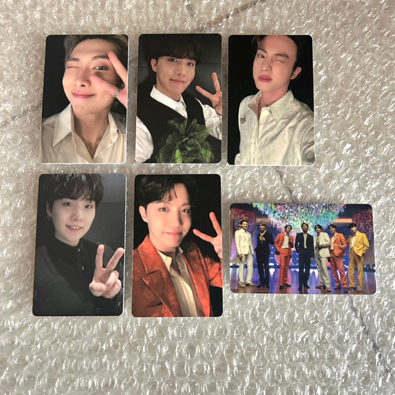 (Baca Deskripsi dulu) BTS - BE DELUXE EDITION Photocard Lucky draw Soundwave / M2U Butter