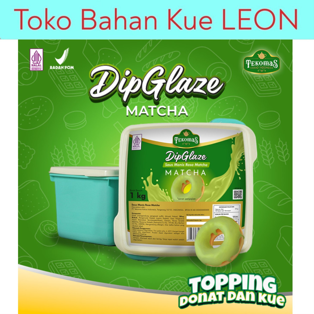 

Tekomas Dip Glaze Matcha 1 kg
