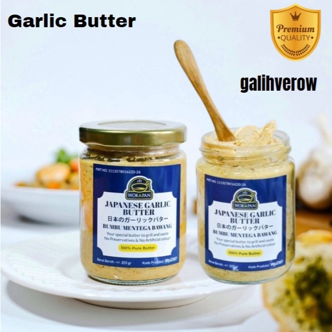 

Garlic Butter - Resep orisinil dari Japanese Steakhouse terbesar di amerika / Garlic Butter premium
