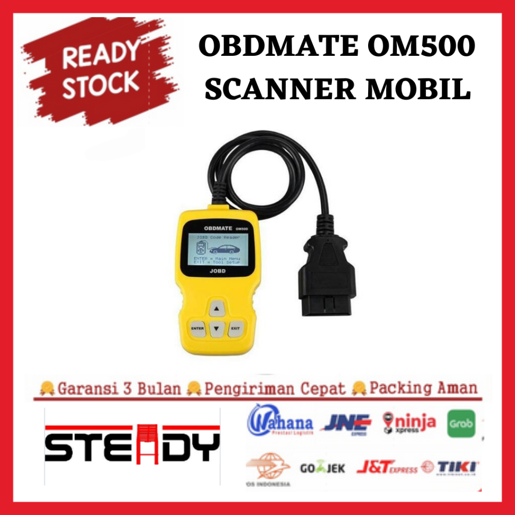 OBDMATE 0M500 Scanner Mobil OBD2 OBDMate JOBD OBD Mate Obdi Scanner Sensor Om500