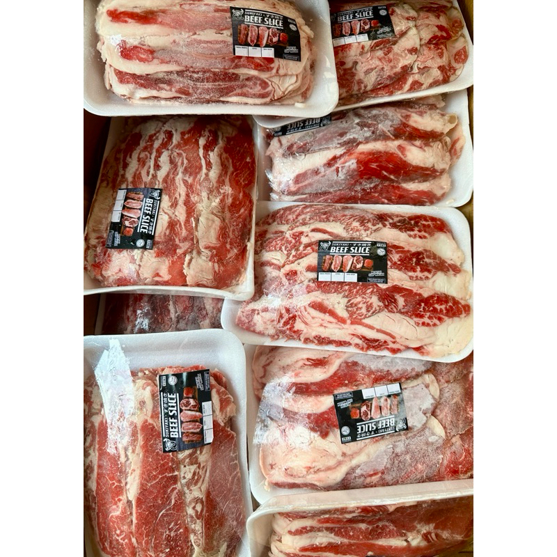 

DAGING SLICE YOSINOYA 500 GR / SHORT PLATE 500 GR / DAGING SLICE PREMIUM