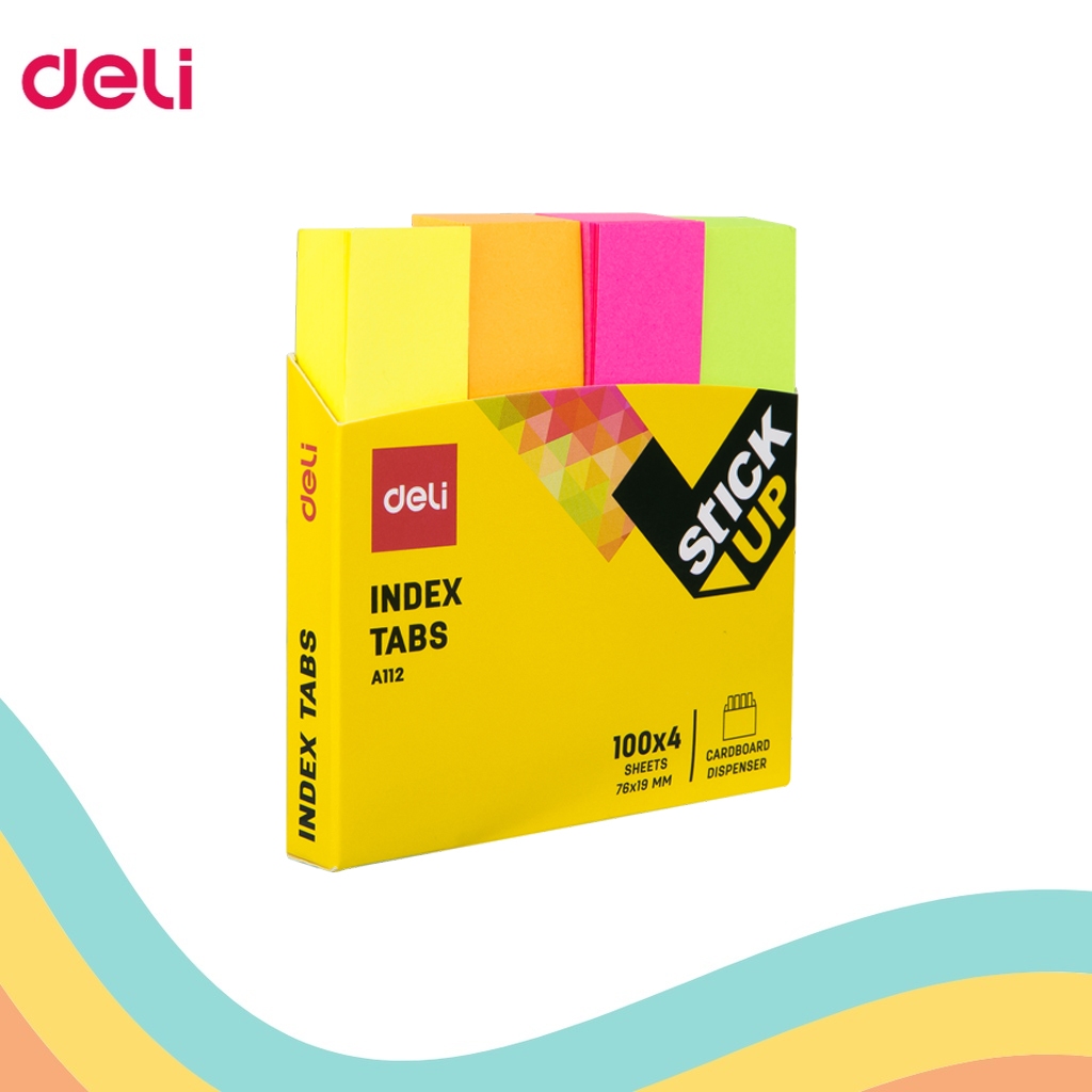 

STICK NOTE DELI A-11202 PAPER INDEX (1 PCS)