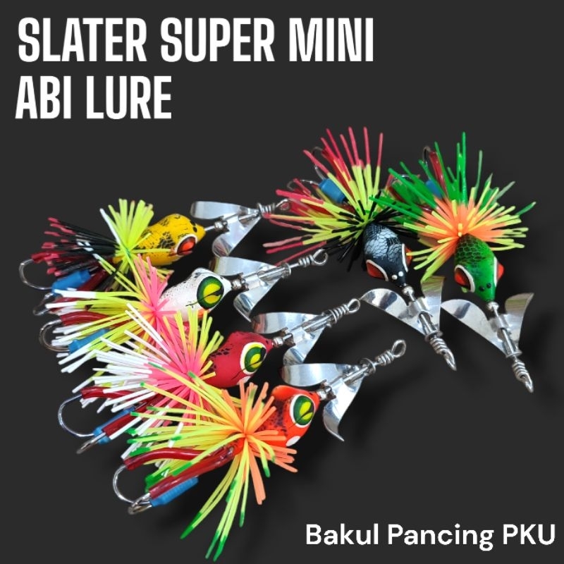SLATER SUPER MINI ABI LURE. SLATER MINI GABUSAN