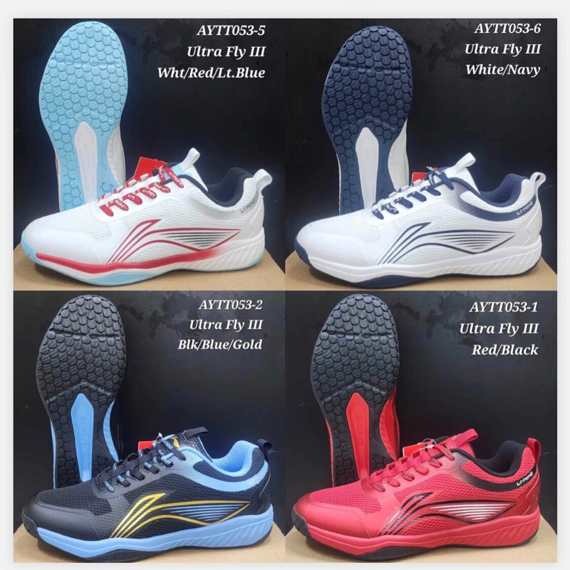 Sepatu Badminton Lining Sepatu Badminton Ultra Fly III Original