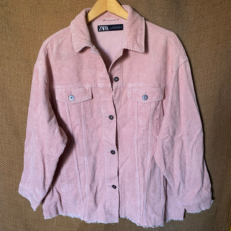 Zara Oversized Corduroy Jacket Man