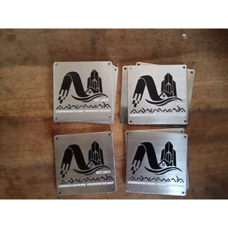 

label plate produk custom disain sesuai request