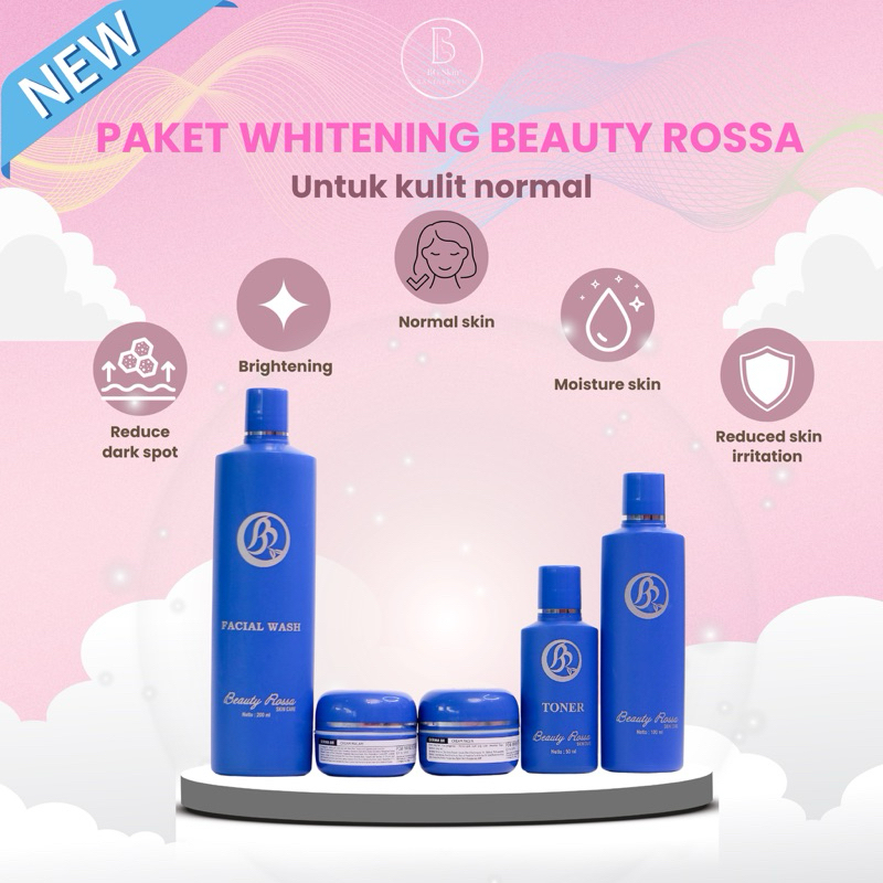 PAKET NORMAL WHITENING BEAUTY ROSSA