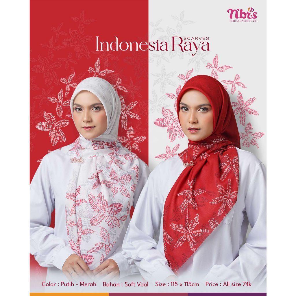 HIJAB NIBRAS INDONESIA RAYA TERBARU 2024_NIBRAS HOUSE PLOSO JOMBANG