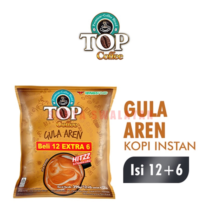 

Top Coffee Gula Aren 396 gr (12 + 6 Sachet x 22 gr)