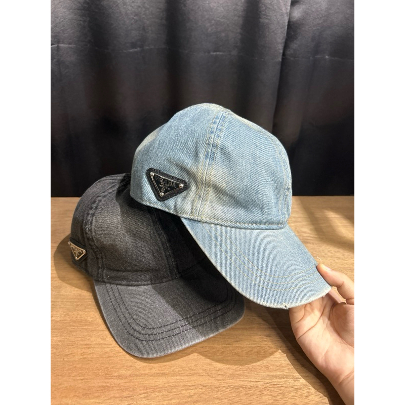 Topi Prada jeans mewah /topi jeans
