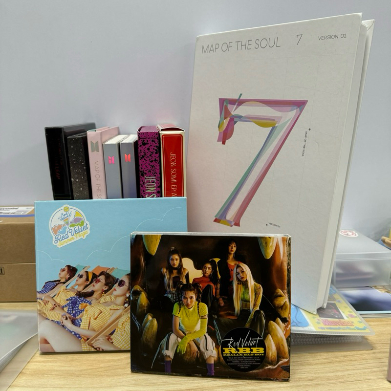 clearance sale various kpop albums (album only) bts red velvet x1 exo somi