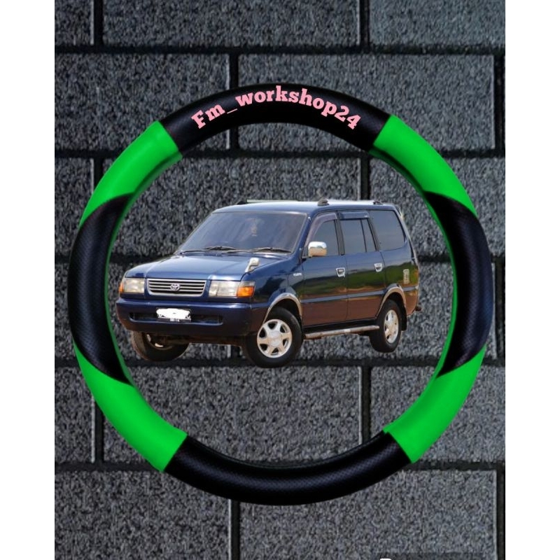 Sarung Cover Stir Mobil Kijang kapsul / kijang super / kijang doyok / kijang buaya kulit sintetis pr