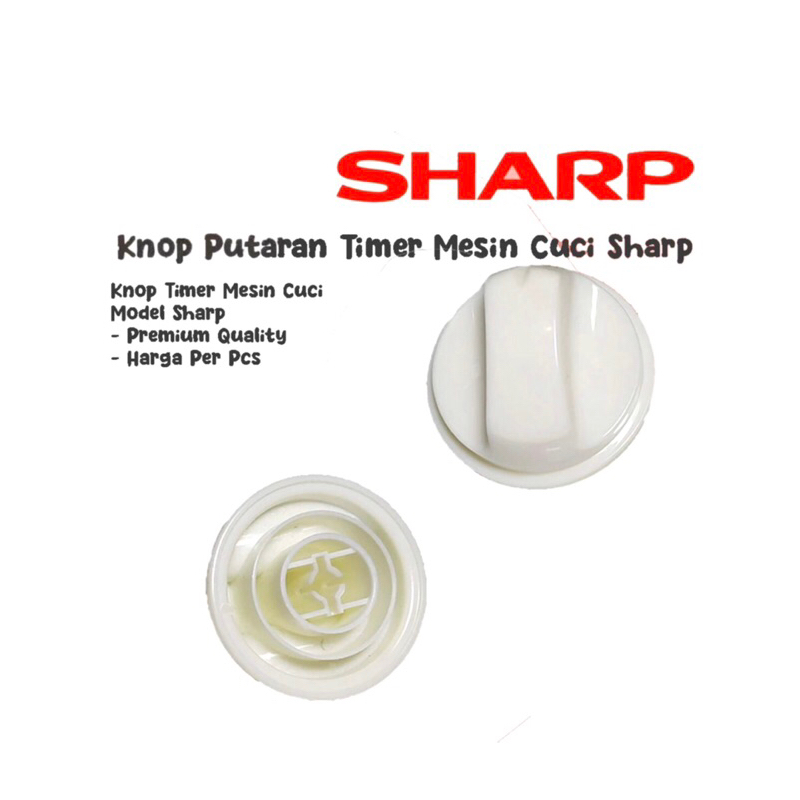 Knop Mesin Cuci Sharp 2 Tabung