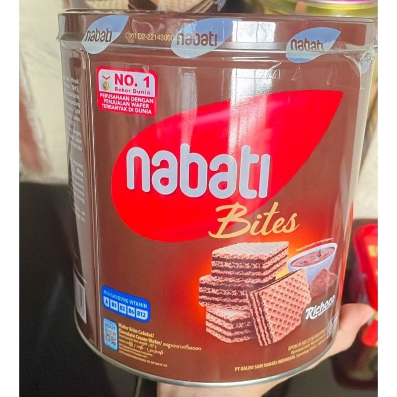 

Nabati Bites Richoco Wafer Cokelat Kaleng 240gr/ 287gr