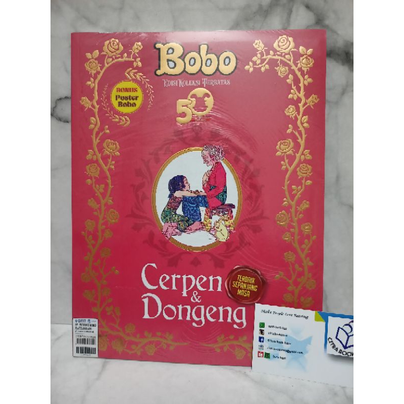 BOBO 50 TAHUN -- Kumpulan Cerpen & Dongeng, buku cerita anak