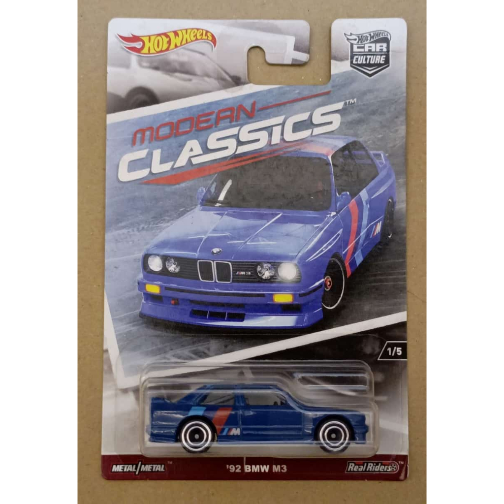HOT WHEELS BMW M3 MODERN CLASSICS EURO STYLE Z4 MOTORSPORT M3 GT3 BMW M3 FACTORY SEALED