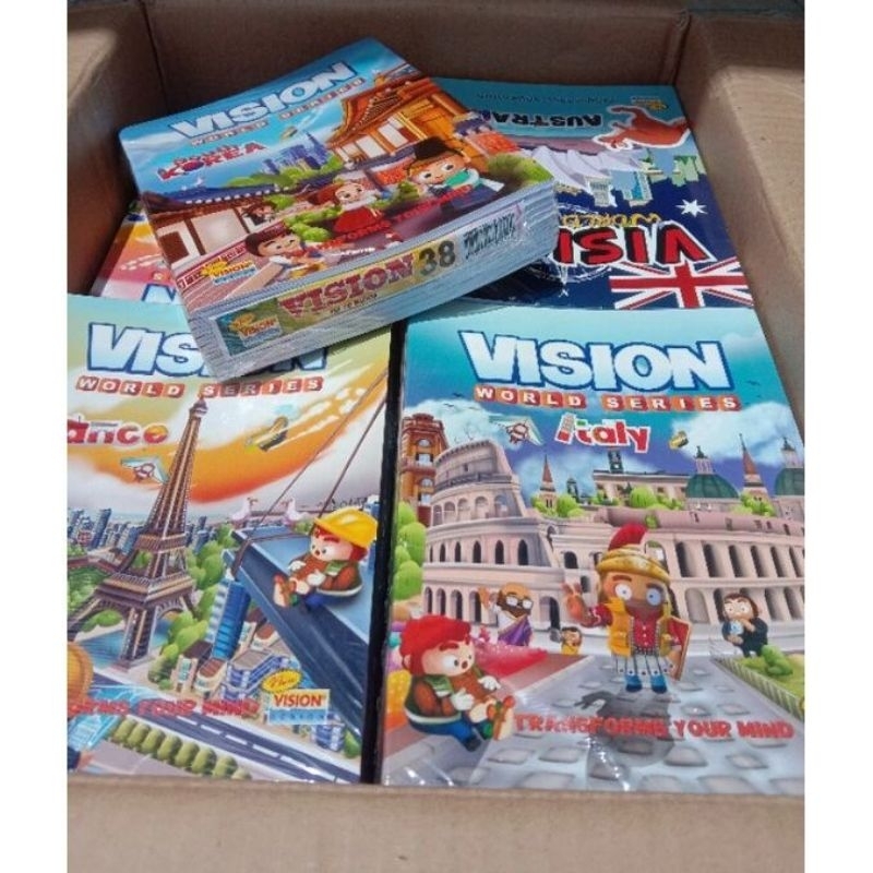 

BUKU TULIS VISION 38 LEMBAR ISI 10PAK!!!!