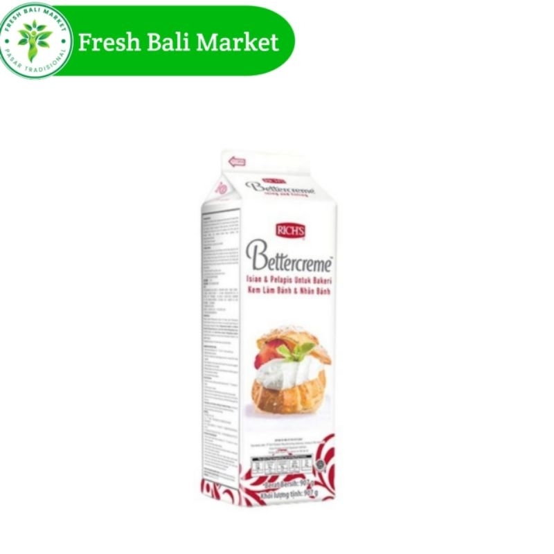 

rich battercreme icing filling nondairy 907gr