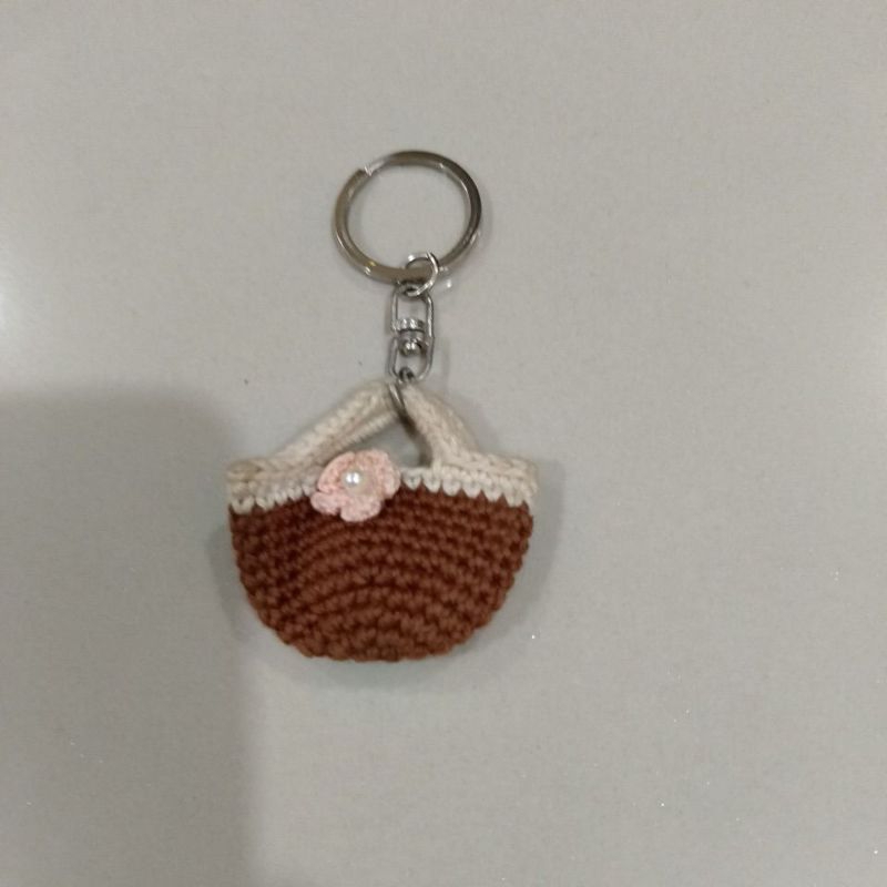 gantungan tas sekolah gantungan kunci gantungan rajut