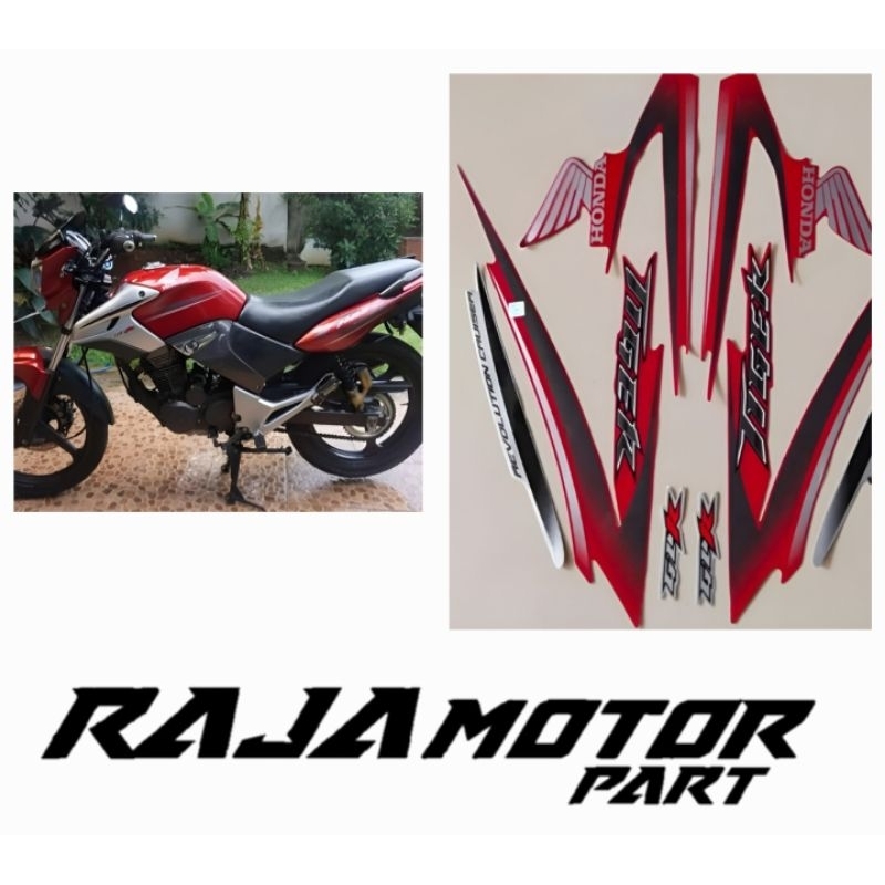 

STRIPING STIKER HONDA TIGER REVO 2009 BODI MERAH LIS STANDAR BERKUALITAS