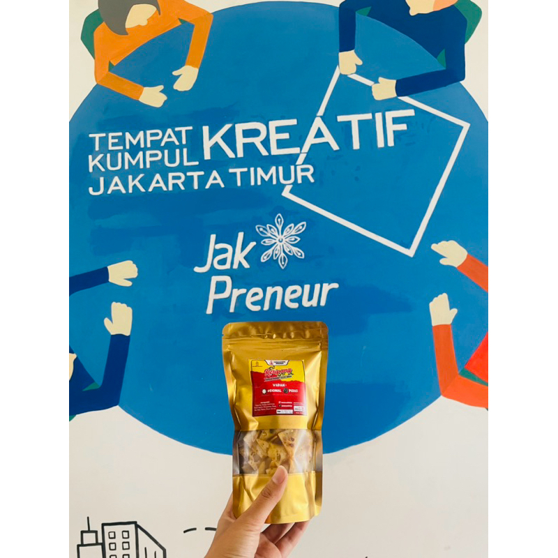 

KERIPIK PANGSIT PEDAS DAUN JERUK BY LAMEENUSA KITCHEN