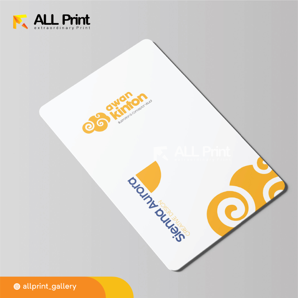 

Cetak id card Profesional business bahan pvc