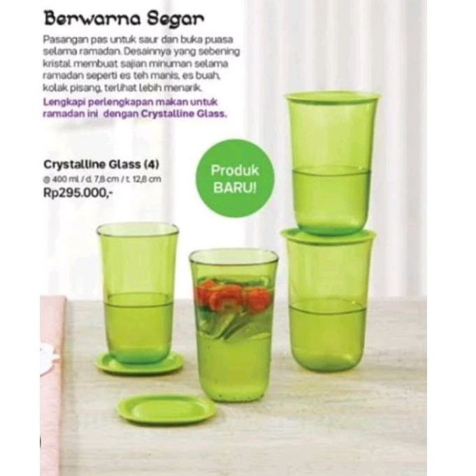 crystaline glass tupperware