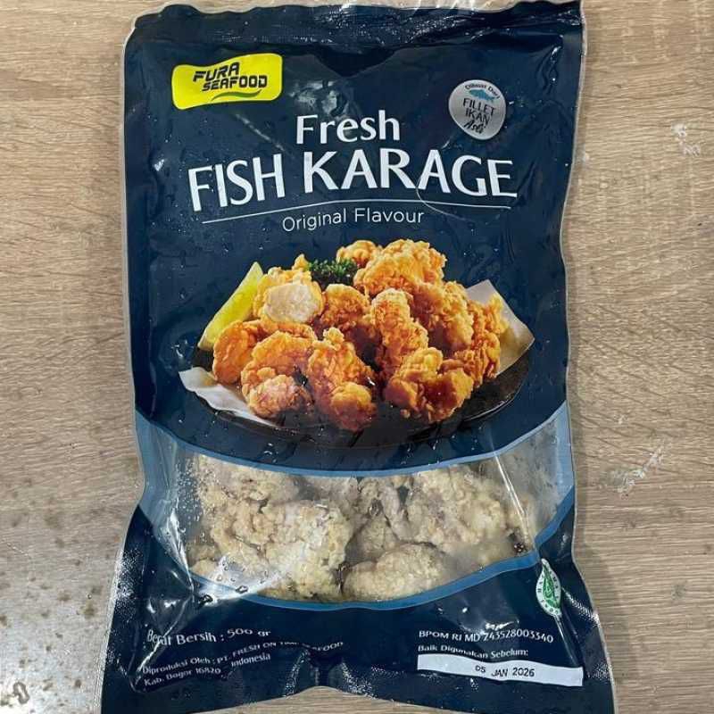 

Fura Seafood Fish Karage 500 Gram / Karage Ikan