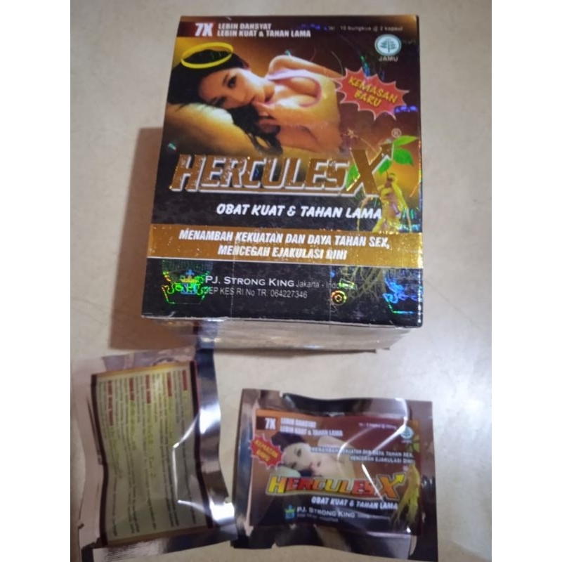 hercules x kapsul original dimensi jempol