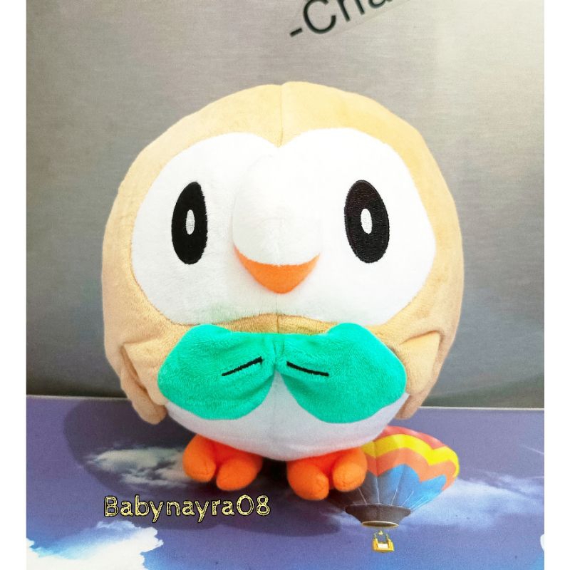 BONEKA ROWLET POKEMON CENTER