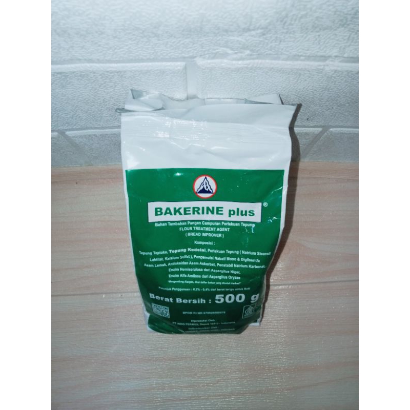 

BAKERINE Plus/PELEMBUT MAKANAN/BREAD IMPROVER 500g